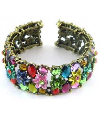 New Handmade Bracelet For Woman Vintage Beaded Bangles For Wome Multicolor BL 