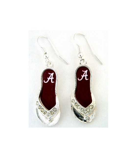 College Earrings LA State Univ. (LSU) Tigers Sterling Plated Earrin