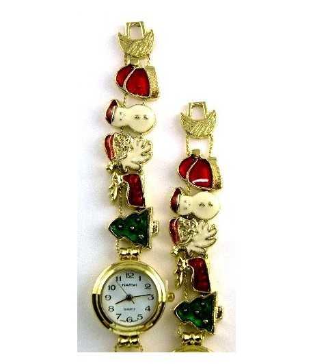 Christmas Watch Bracelet