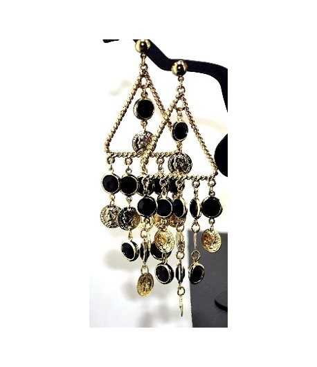 Chandelier on Gold Earrings - DAG-ER9