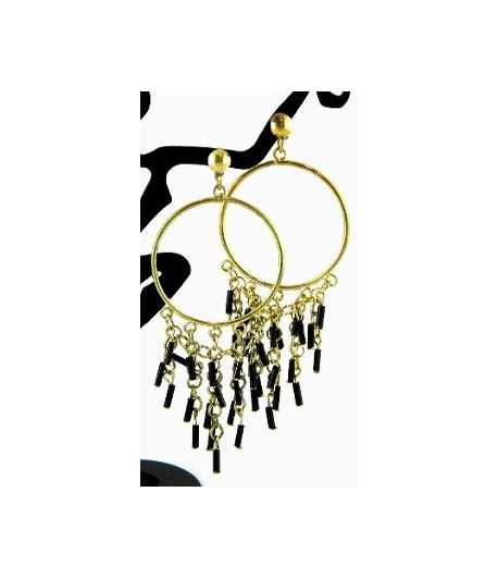 Chandelier on Gold Earrings - DAG-ER7