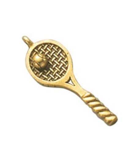 Tennis Racquet Charm 33x13mm