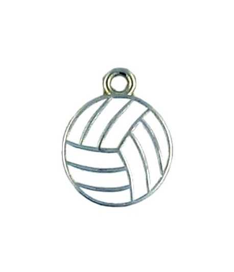 Colored Volleyball Charm 13mm