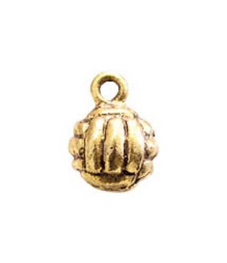 Small Volleyball Charm 13x9mm
