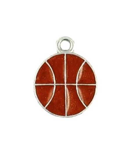 Colored Basketball Charm 13mm