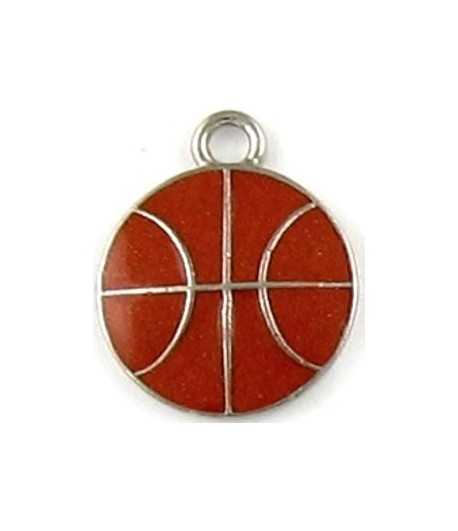 Colored Basketball Charm 25 18mm