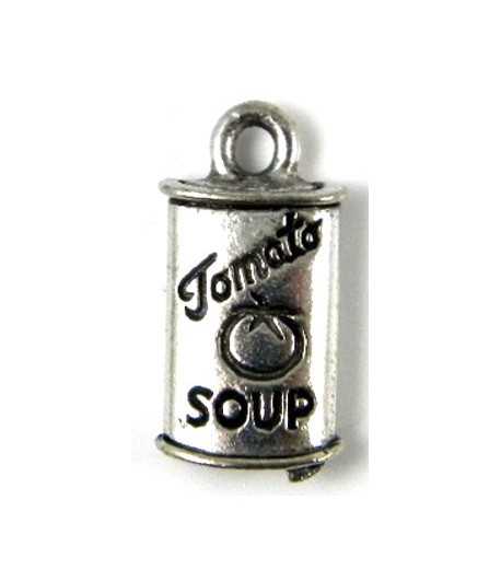 Can of Tomato Soup Charm 16x9mm