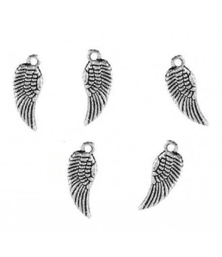 LF1263Y 18x5mm Angel Wing Charms