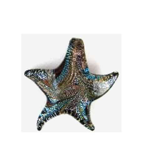 Star Foil Pendant - YG18 50mm