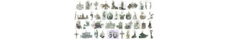 Charm Sterling Silver for Charm Bracelets | Edangle Charms & More