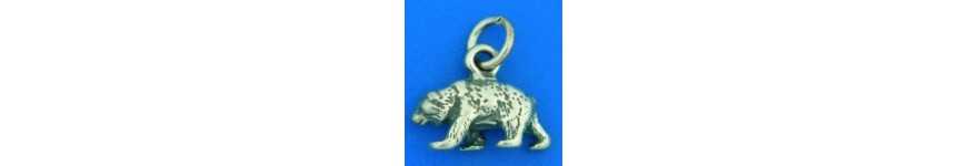 Brillant Sterling Silver Animal Charms